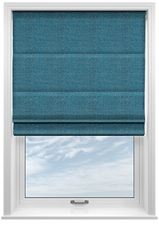 Jakarta, Blue Jay - Roman Blind